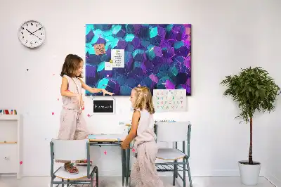 Korkowa tablica edukacyjna Figury geometryczne