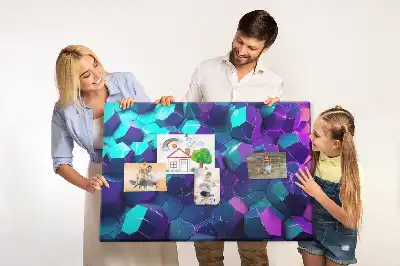 Korkowa tablica edukacyjna Figury geometryczne