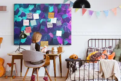 Korkowa tablica edukacyjna Figury geometryczne