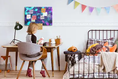 Korkowa tablica edukacyjna Figury geometryczne