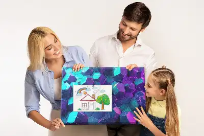 Korkowa tablica edukacyjna Figury geometryczne