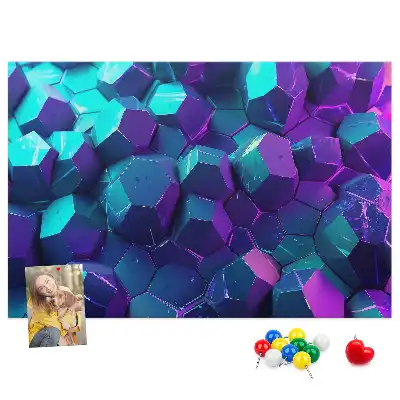 Korkowa tablica edukacyjna Figury geometryczne