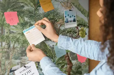 Tablica korkowa Natura dżungla przyroda