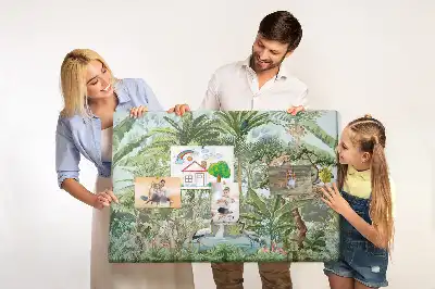 Tablica korkowa Natura dżungla przyroda