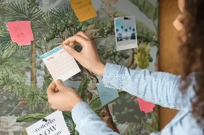 Tablica korkowa Natura dżungla przyroda