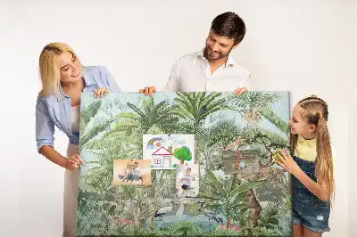 Tablica korkowa Natura dżungla przyroda