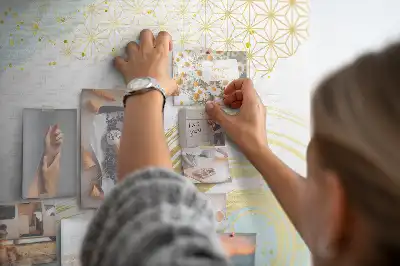 Tablica korkowa dla dzieci Dekoracyjny wzór