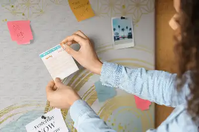 Tablica korkowa dla dzieci Dekoracyjny wzór