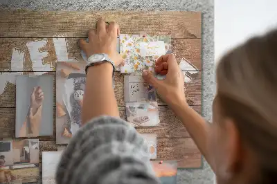 Tablica korkowa dla dzieci powitalna