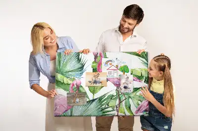 Korkowa tablica Natura flamingi