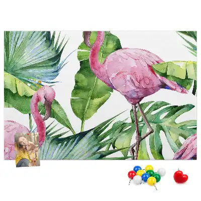 Korkowa tablica Natura flamingi