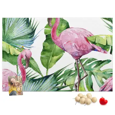 Korkowa tablica Natura flamingi