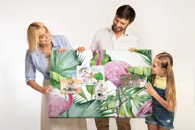 Korkowa tablica Natura flamingi