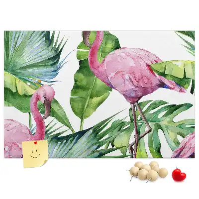 Korkowa tablica Natura flamingi
