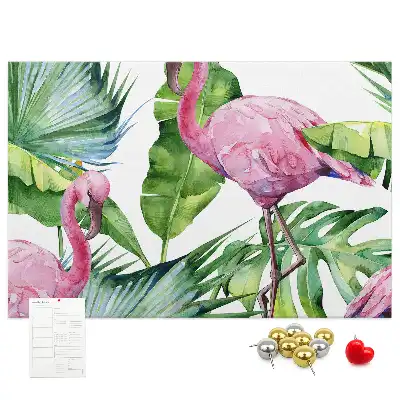 Korkowa tablica Natura flamingi