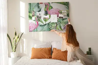 Korkowa tablica Natura flamingi