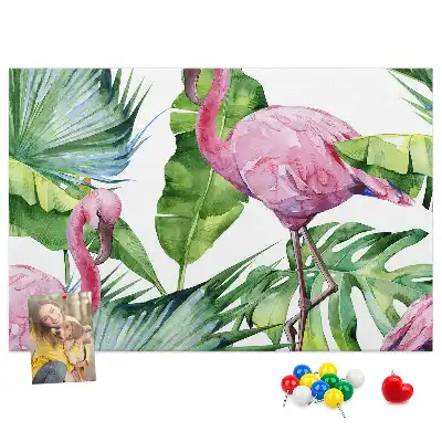 Korkowa tablica Natura flamingi