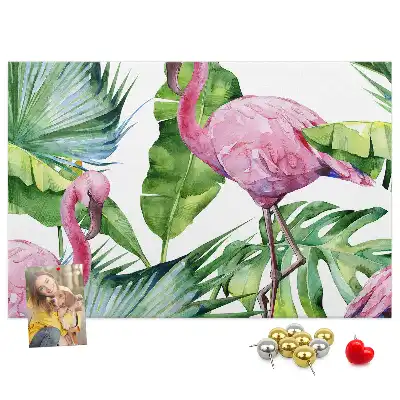 Korkowa tablica Natura flamingi