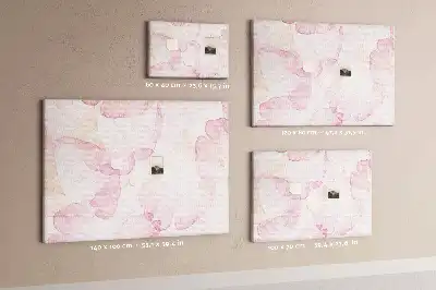 Korkowa tablica Akwarelowe płatki