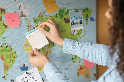 Korkowa tablica Atlas zwierząt dla dzieci