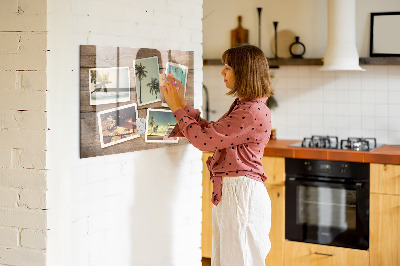 Tablica magnetyczna na ścianę Zdjęcia polaroidowe