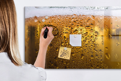 Tablica magnetyczna na magnesy na ścianę Kufel piwa