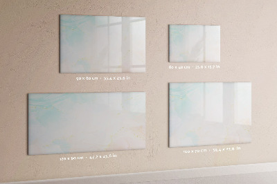 Tablica magnetyczna z pisakiem Akwarela marmur