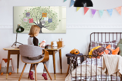 Tablica magnetyczna z pisakiem Duże drzewo natura