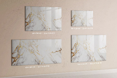 Tablica magnetyczna z pisakiem Marmur ozdobny