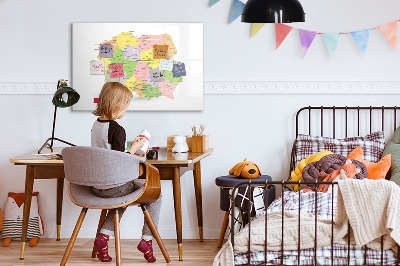 Tablica magnetyczna z pisakiem Mapa polski