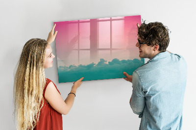 Tablica magnetyczna z pisakiem Gradient niebo