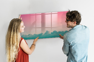 Tablica magnetyczna z pisakiem Gradient niebo