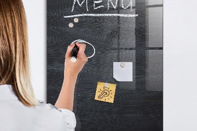 Tablica magnetyczna do rysowania Tablica z menu