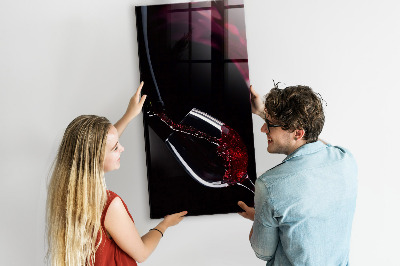 Tablica magnetyczna do rysowania Rozlane wino