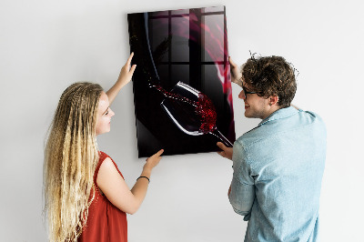 Tablica magnetyczna do rysowania Rozlane wino