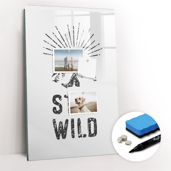 Tablica magnetyczna suchościeralna Góry Stay Wild