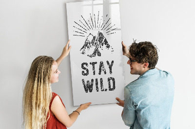 Tablica magnetyczna suchościeralna Góry Stay Wild