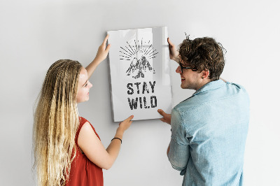 Tablica magnetyczna suchościeralna Góry Stay Wild