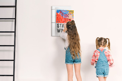 Tablica magnetyczna suchościeralna Góry Stay Wild