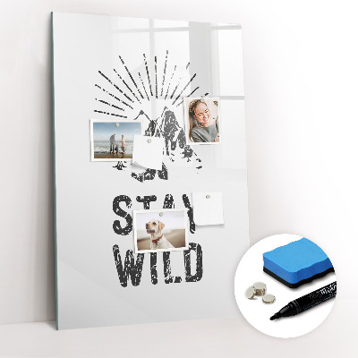 Tablica magnetyczna suchościeralna Góry Stay Wild