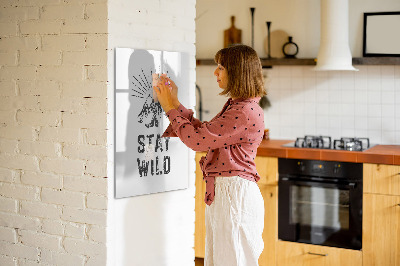 Tablica magnetyczna suchościeralna Góry Stay Wild