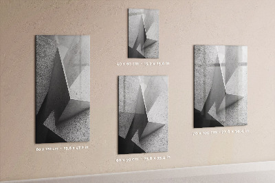 Tablica magnetyczna suchościeralna Abstrakcja geometryczna