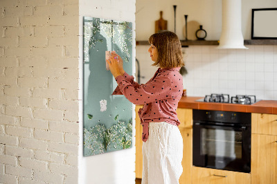 Tablica magnetyczna suchościeralna Kwiaty Gypsophila