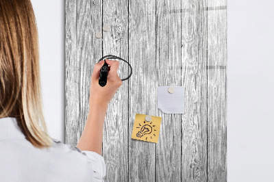 Tablica magnetyczna suchościeralna Drewniane deski
