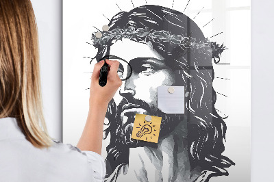 Tablica magnetyczna suchościeralna Jezus Chrystus