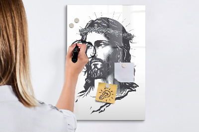 Tablica magnetyczna suchościeralna Jezus Chrystus