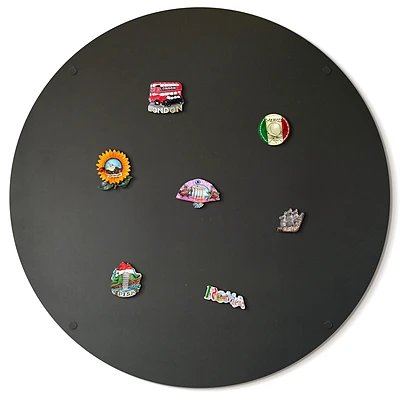 Okrągła tablica magnetyczna na ścianę o średnicy 90 cm