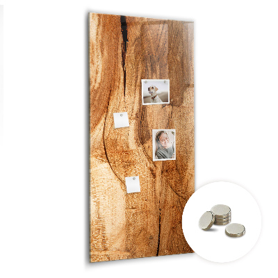 Tablica magnetyczna Naturalne drewno
