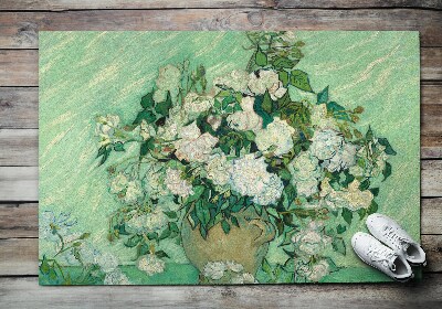 Róże w stylu Van Gogha