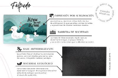 Duża wycieraczka zewnętrzna Plaża Kamienista